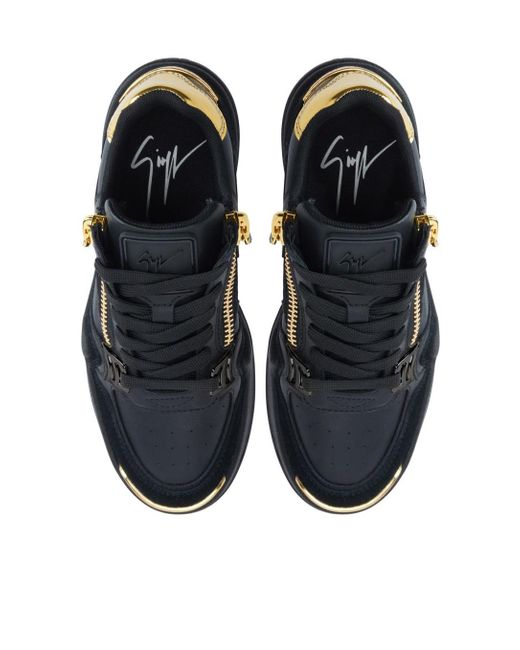 Giuseppe Zanotti Blue Sneakers