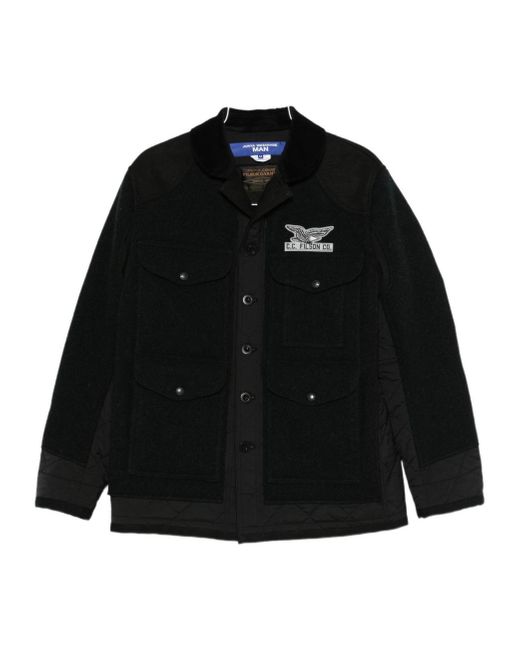 Junya Watanabe Black X Filson Logo Patch Jacket for men