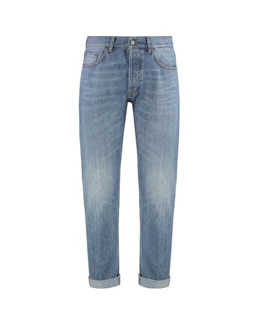 Dondup Blue Bray Regular Fit Denim Jeans for men