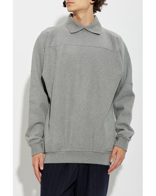 DARKPARK Gray Long-Sleeved Sweatshirt for men