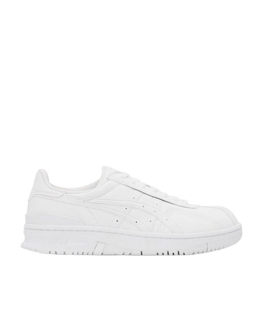 Comme des Garçons White Round-Headed Low-Top Casual Shoes