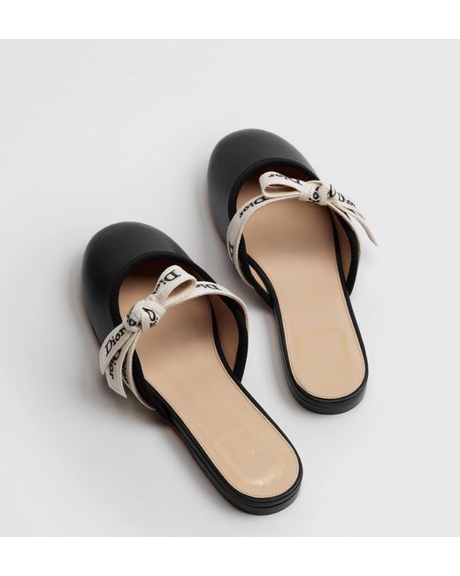 J'A DIOR ポインテッドトゥミュール ブラック ディオール Dior J'A Mule in Black | Lyst