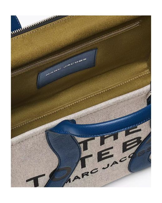 Marc Jacobs Blue The Wavy Medium Tote Bag