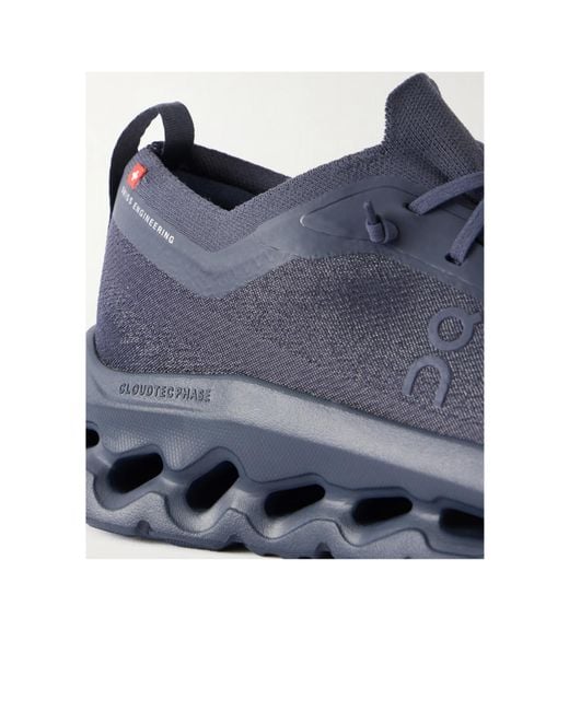 On Shoes Blue Cloudtilt Running Shoes