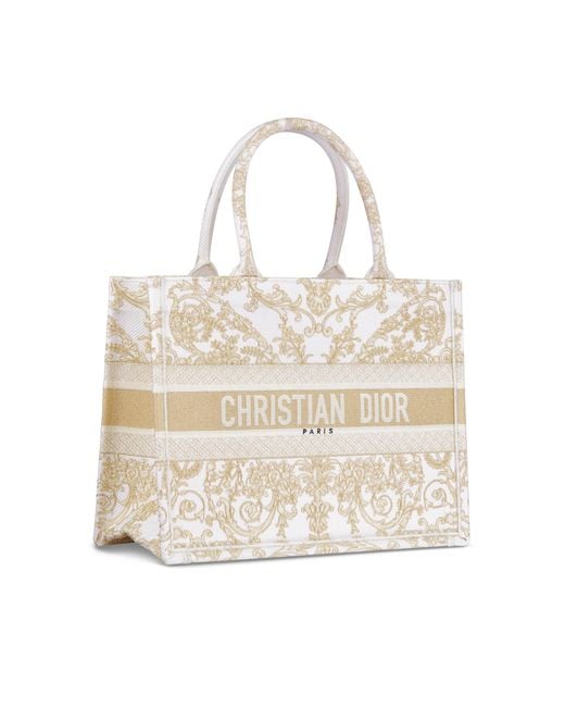 Dior Natural Medium Book Tote