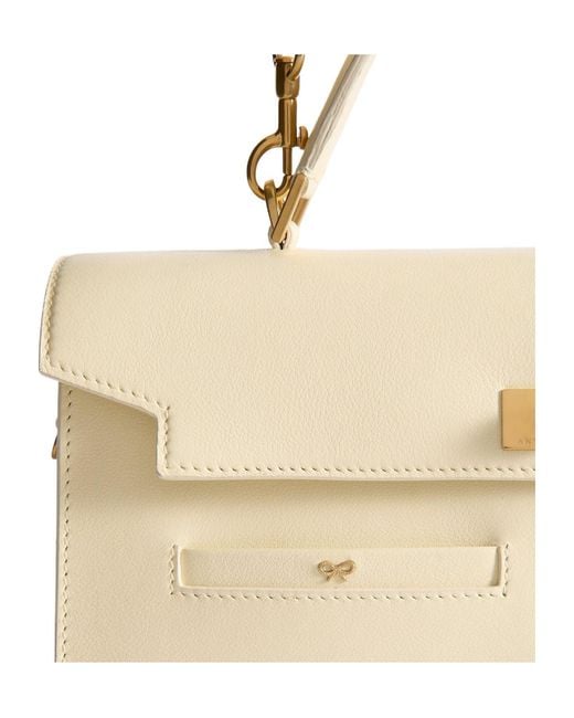 Anya Hindmarch Natural Mortimer Top Handle Bag