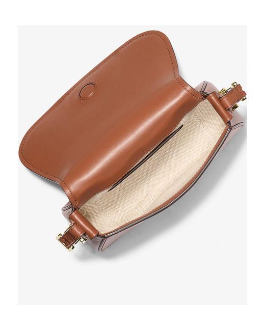 Michael Kors Brown Leather Crossbody Bag main image 0