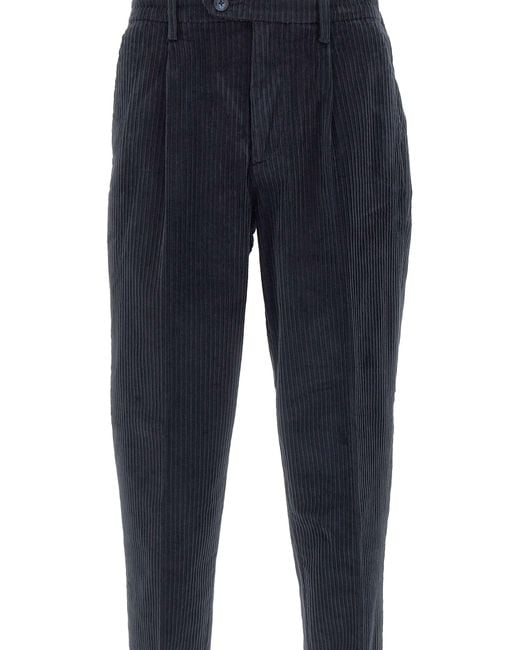 Re-hash Blue Marc Corduroy Chinos for men