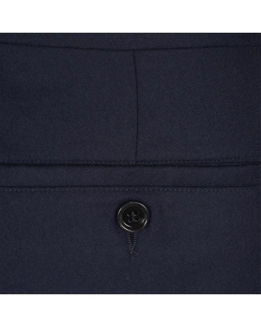 AMI Blue Ami Tailored Trousers for men