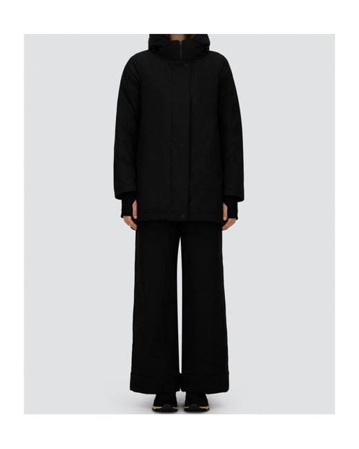 Herno Blue Hooded Down Coat