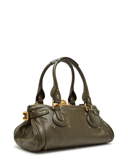 Chloé Metallic Lychee Grain Shoulder Bag