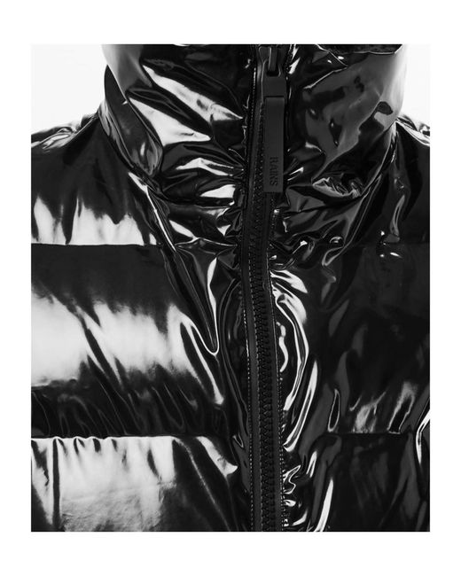 Rains Black Alta Vision Vest for men