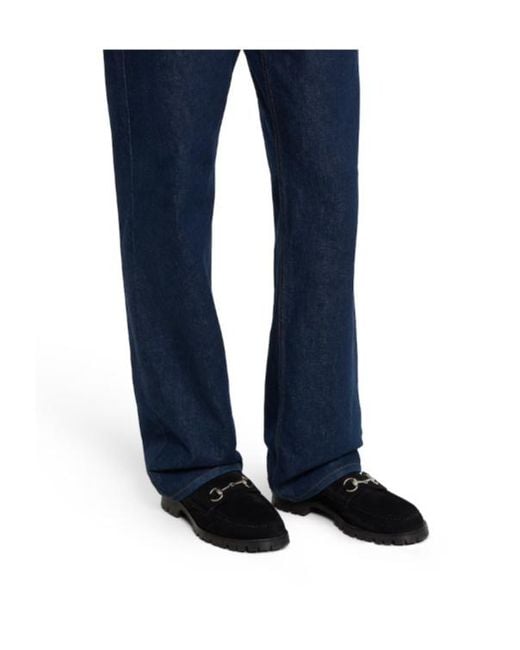 Gucci Black Horsebit Loafers for men