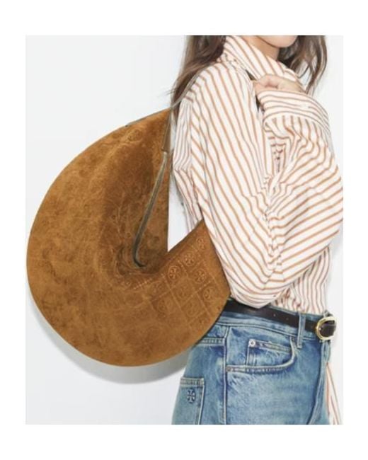 Tory Burch Multicolor T Monogram Balloon Bag