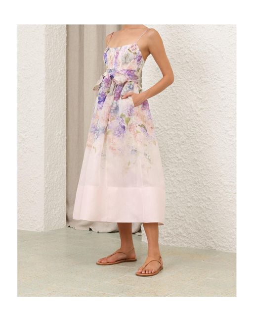 Zimmermann Dawning Corset Dress | Lyst