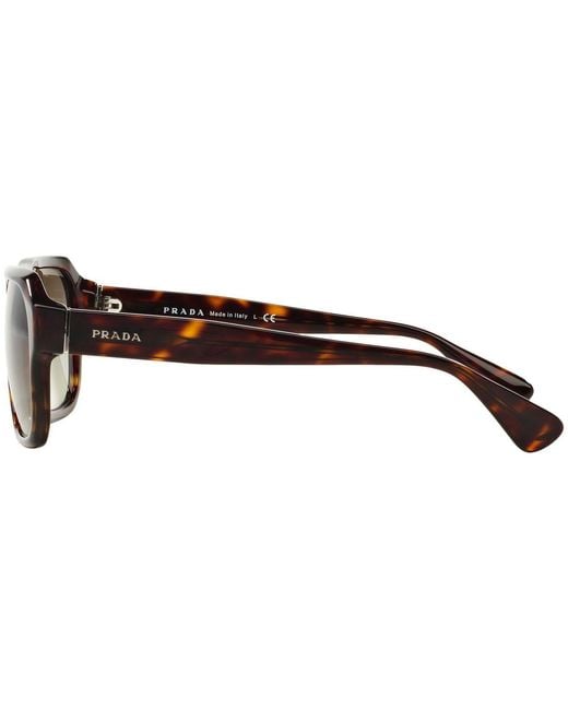 Prada Metallic Logo Sunglasses for men