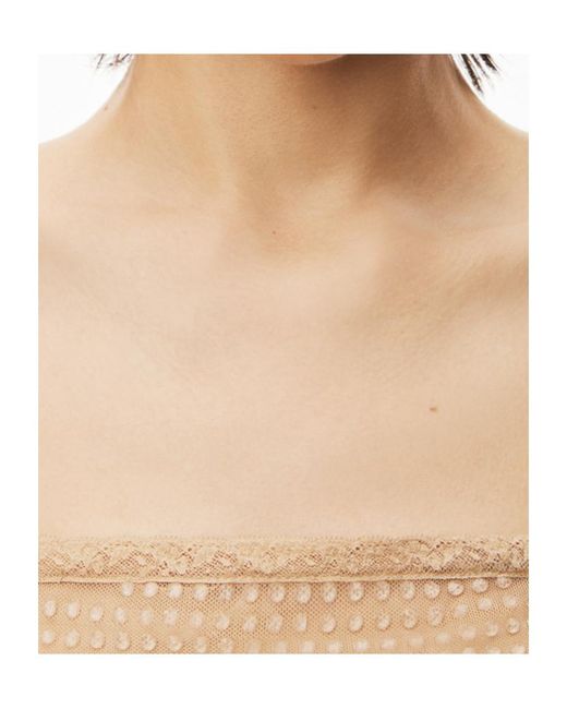 Alexander Wang Natural Crystal-Embellished Top