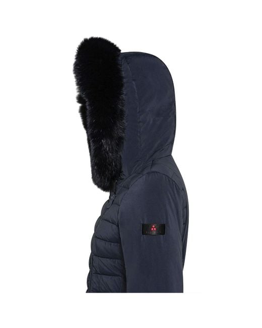 Peuterey Blue Long-Sleeved Down Jacket