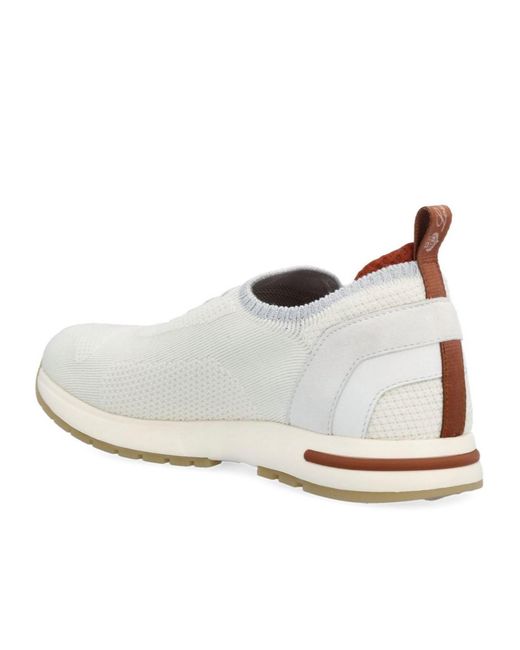 Loro Piana White 360 Lp Flexy Sneakers