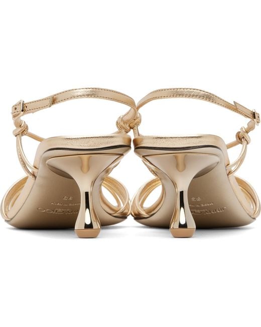 Jimmy Choo Metallic Lova 50 High-Heeled Sandals
