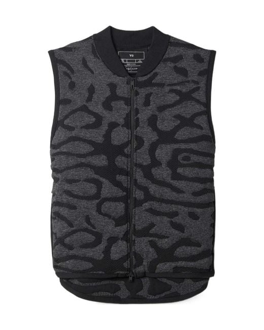 Adidas Originals Black Jacquard Knitted Vest