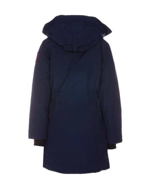 Canada Goose Blue Trillium Hooded Parka Coat