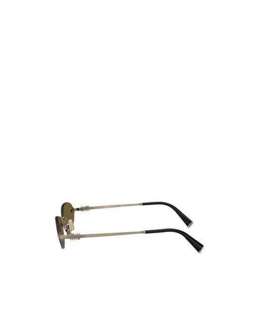 Miu Miu Multicolor Eyewear Oval-Frame Sunglasses