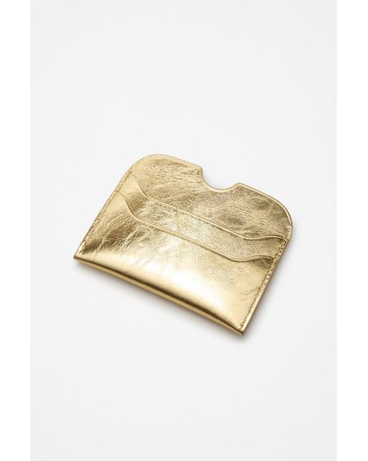 Acne Natural Leather Cardholder