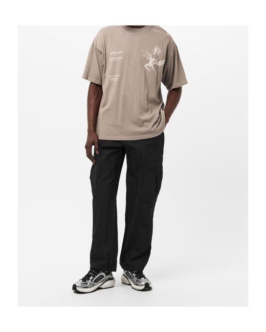 Represent Black Workwear Casual Pants for men
