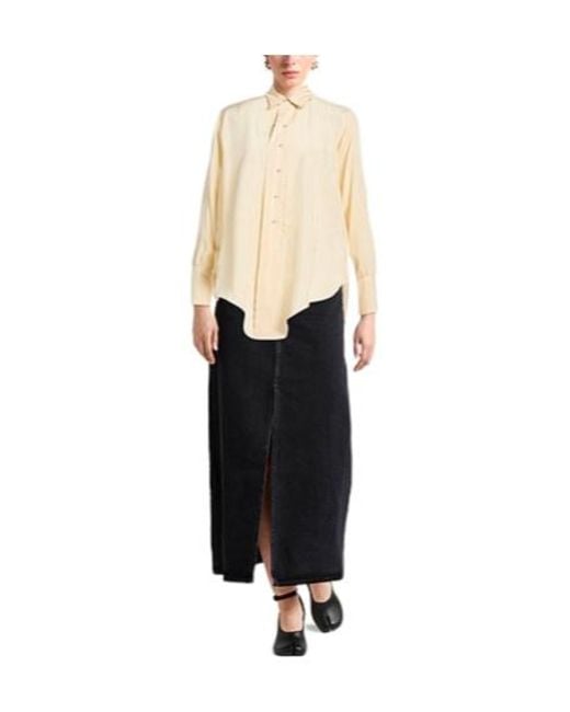 Maison Margiela Natural Solid Colour Shirts