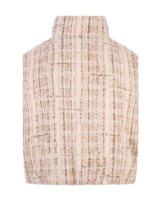 Khrisjoy Natural Zippered Vest