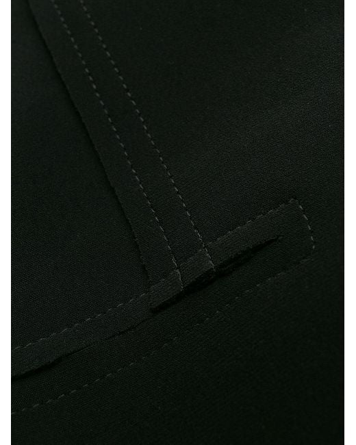 Norma Kamali Black Buttoned Blazer
