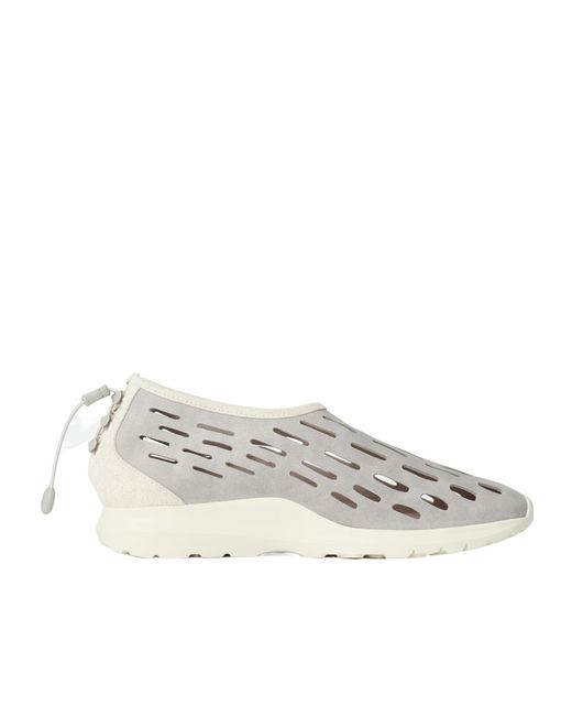 Our Legacy White Strainer Perforated Vamp Sneakers for men