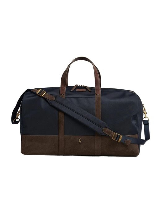 Polo Ralph Lauren Black Zippered Travel Bag for men