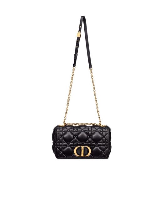 Dior Black Medium Caro Bag