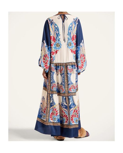 LaDoubleJ Blue La Doublej Lemuria Voluminous Maxi Dress