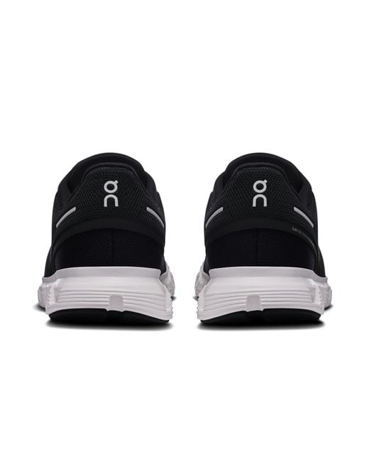 On Shoes Black Lightweight Cushioned Running Shoes