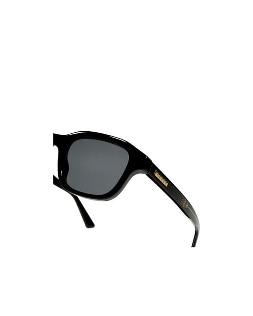 Gucci White Rectangular-Frame Sunglasses
