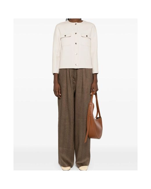 Officine Generale Brown Elia Trousers