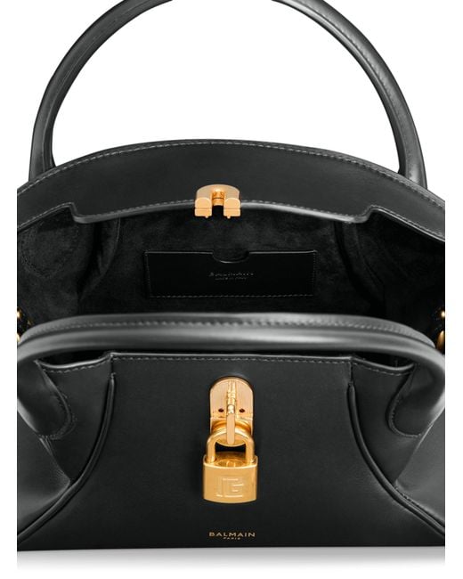 Balmain Black Pulse Day Small Shoulder Bag
