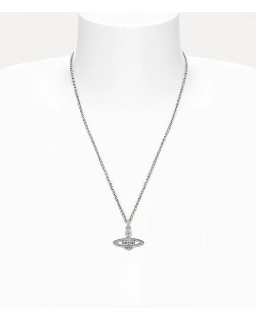 Vivienne Westwood Metallic Enamel Orb Charm Necklace
