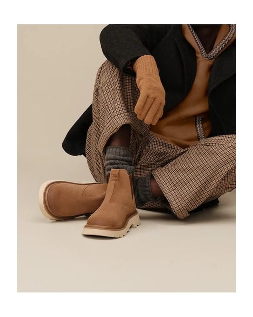 Ugg Brown Flat Ankle Boots for men