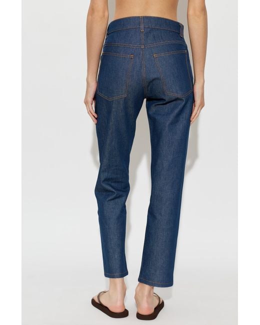 Moschino Blue Multi-Pocket Jeans