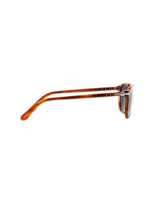 Persol Blue Rectangular Frame Sunglasses for men