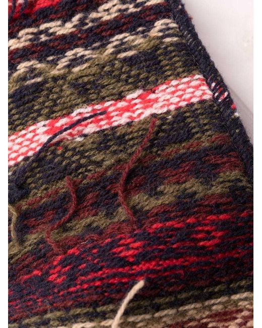Maison Margiela Multicolor Spliced Cardigan Dress