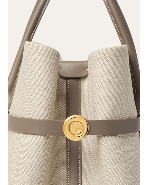 Loro Piana Natural Ghiera Shopper Large
