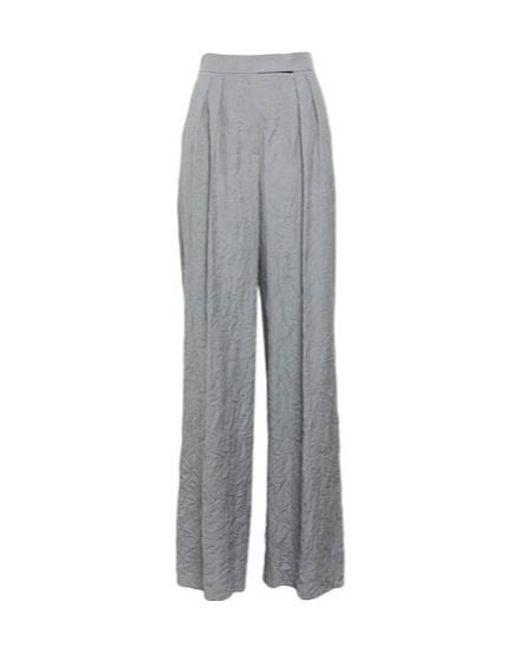 Max Mara Gray Loose Trousers