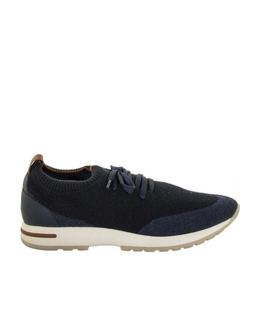 Loro Piana Blue Flexy Walk Sneakers for men