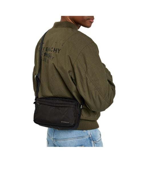 Givenchy Black Crossbody Camera Bag for men