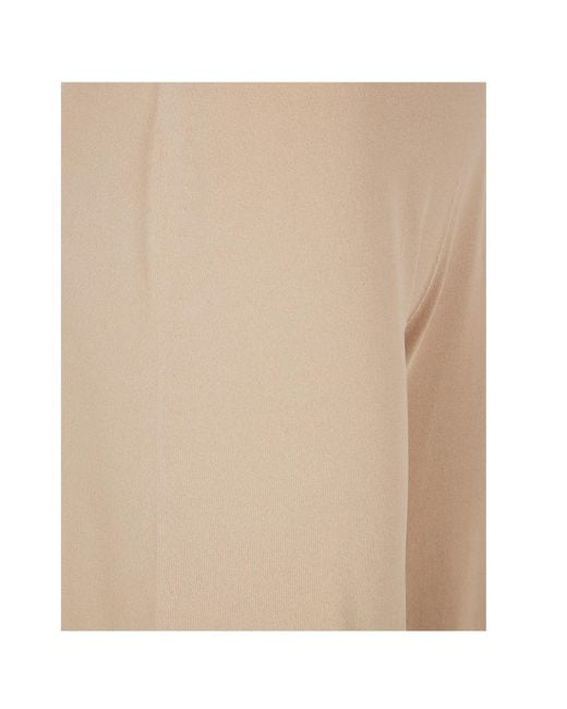 D.exterior Natural Wide Leg Pants